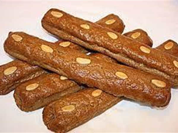 Gevulde speculaas staaf